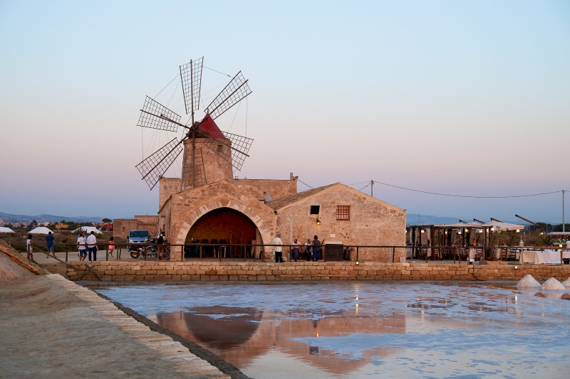 museo del sale presso la riserva delle saline trapani paceco